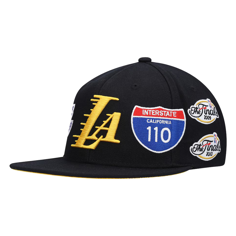 NBA Champs Patch Snapback Los Angeles Lakers Front