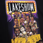 Men's Black Los Angeles Lakers Lake Show T-Shirt Print Design