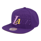 NBA XL Logo Pop Snapback Los Angeles Lakers Front