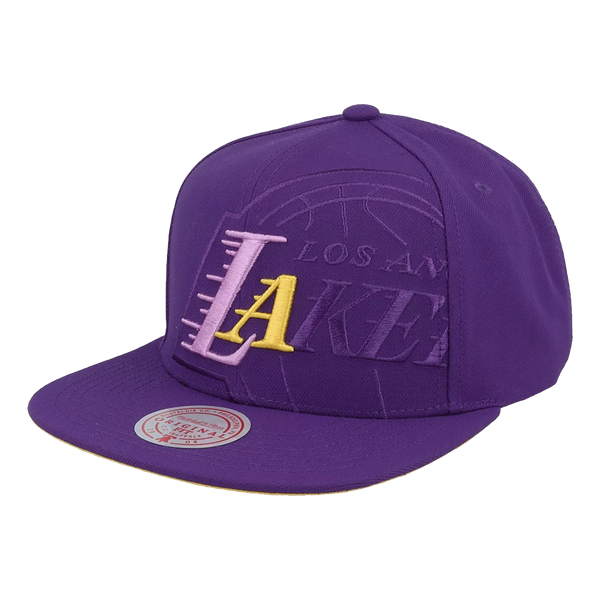 NBA XL Logo Pop Snapback Los Angeles Lakers Front