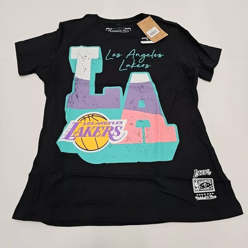 NBA Stateside Pastel Women's Tee Los Angeles Lakers 2