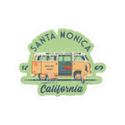 Sticker Cabana Santa Monica California 1796 Ride The Waves Van