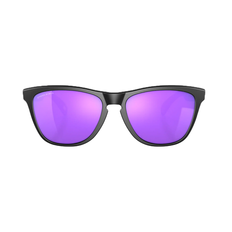 Oakley Frogskins™ Prizm Violet Lenses,  Matte Black Frame