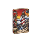 Zippo Lighter Nautical Tattoo Design Back