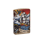Zippo Lighter Nautical Tattoo Design Front