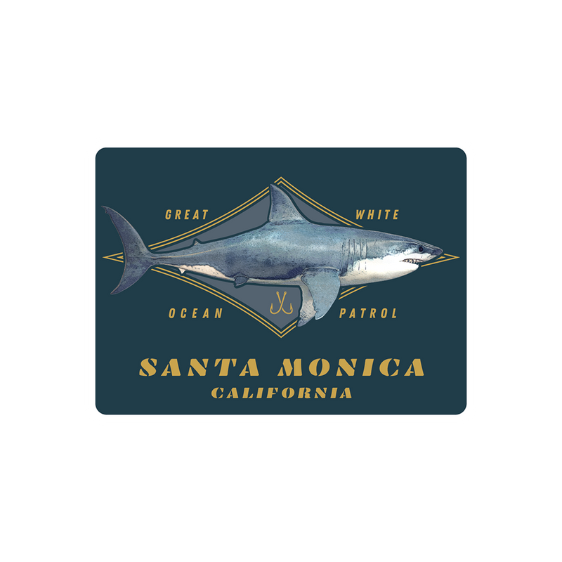 Santa Monica Ocean Patrol Magnet