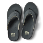 Reef Offshore Grey/Black/Tan Men's Sandals Left and Right