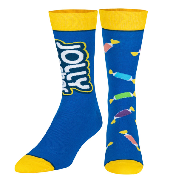 Odd Sox Men's Crew Straight Socks Jolly Ranchers Split