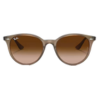 Ray-Ban RB4305 Polished Beige,  Brown Gradient Lenses Front