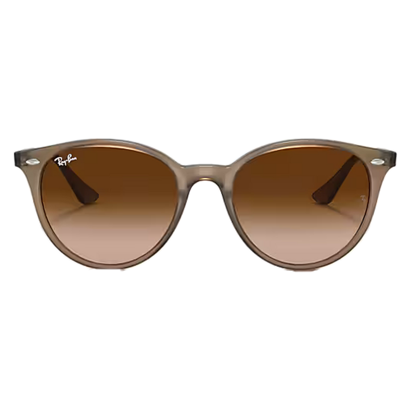 Ray-Ban RB4305 Polished Beige,  Brown Gradient Lenses Front