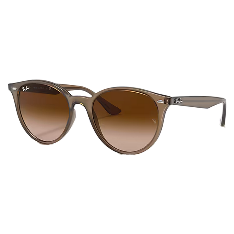 Ray-Ban RB4305 Polished Beige,  Brown Gradient Lenses Side