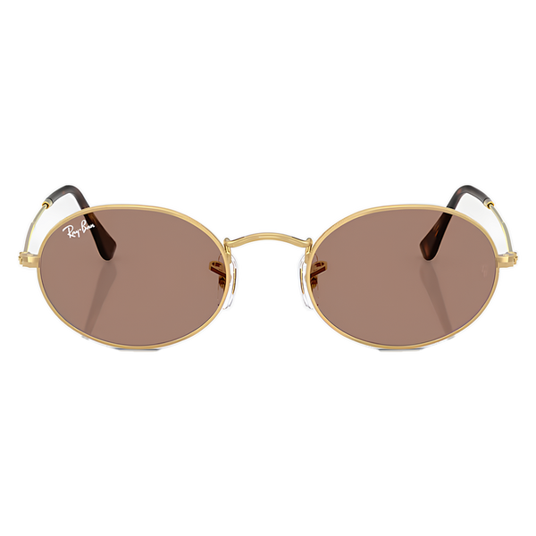 Ray-Ban Oval Metal Summer Capsule Polished Arista Gold, Light