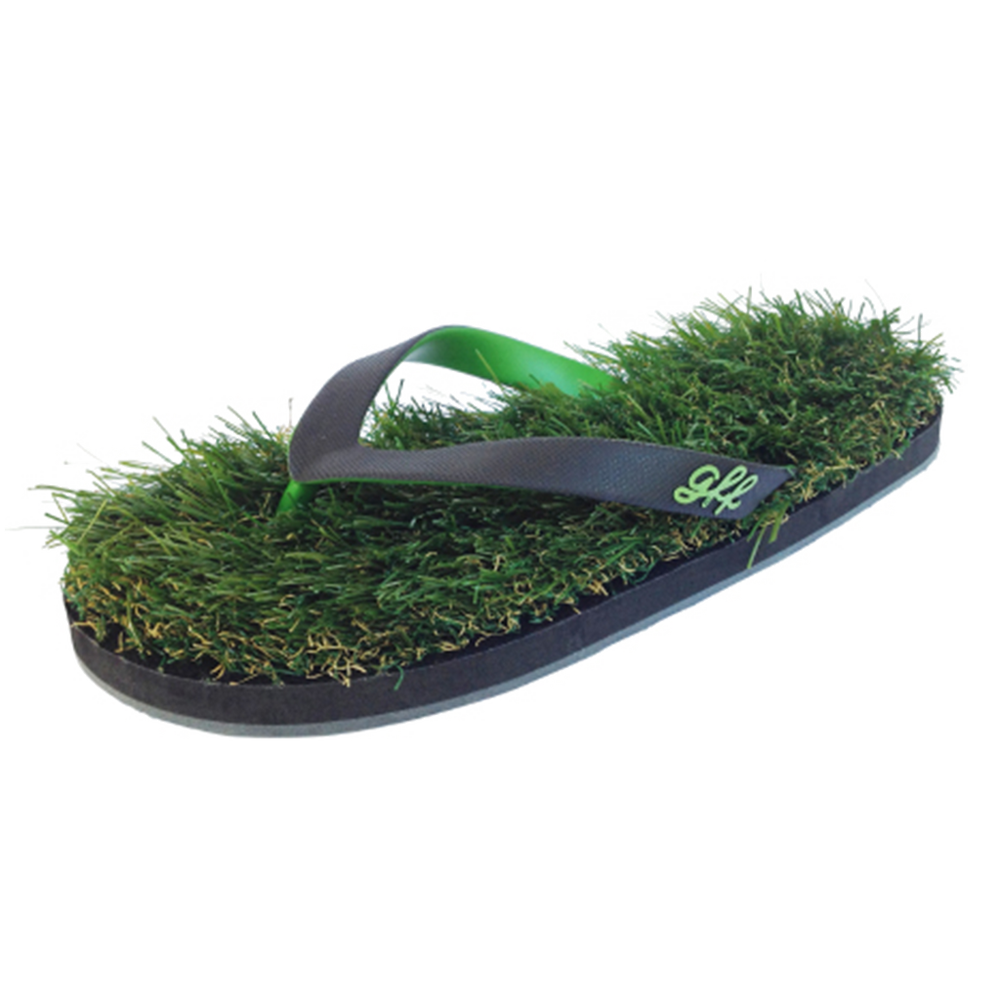 Men s Grass Flip Flops Sand n Surf