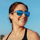 Female model wearing Blenders - Mesa Crossing Alaska