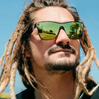 model wearing Blenders - Millenia X2 Keen Gold