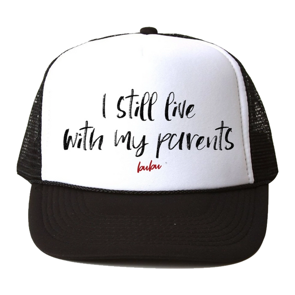 Parents White / Black Trucker Hat