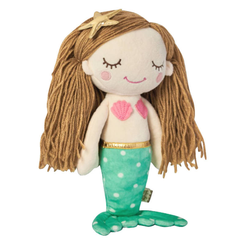 Earth Nymph Plush Folk Mermaid