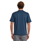 Quiksilver Everyday Short Sleeve Surf Tee - Dark Denim (Back)