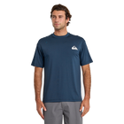 Quiksilver Everyday Short Sleeve Surf Tee - Dark Denim (Front)