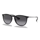 Erika Classic Matte Rubber Black, Grey Gradient Lenses Side