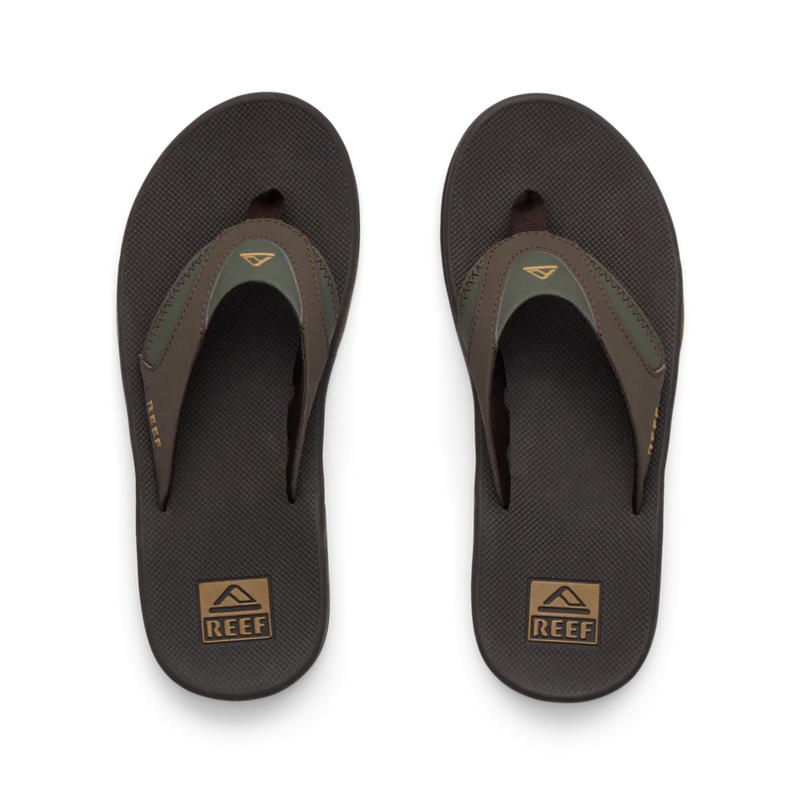 Reef Fanning Men's Sandals - Brown/Gum (Left and Right)