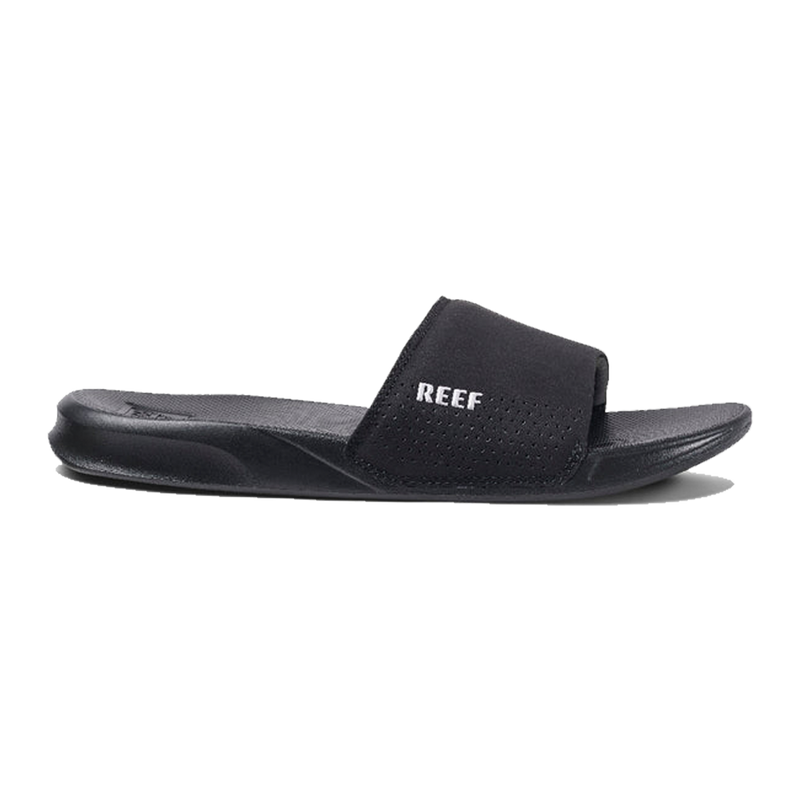 Reef One Slide Men's Sandal - Black (Side)