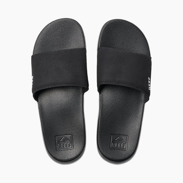 pair of Reef One Slide Men's Sandal - Black