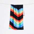 Slowtide Roygbiv Beach Towel - Black