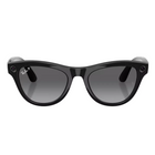 Ray-Ban Meta Skyler - Gen 2 Shiny Black, Polarized Gradient Graphite Lenses 