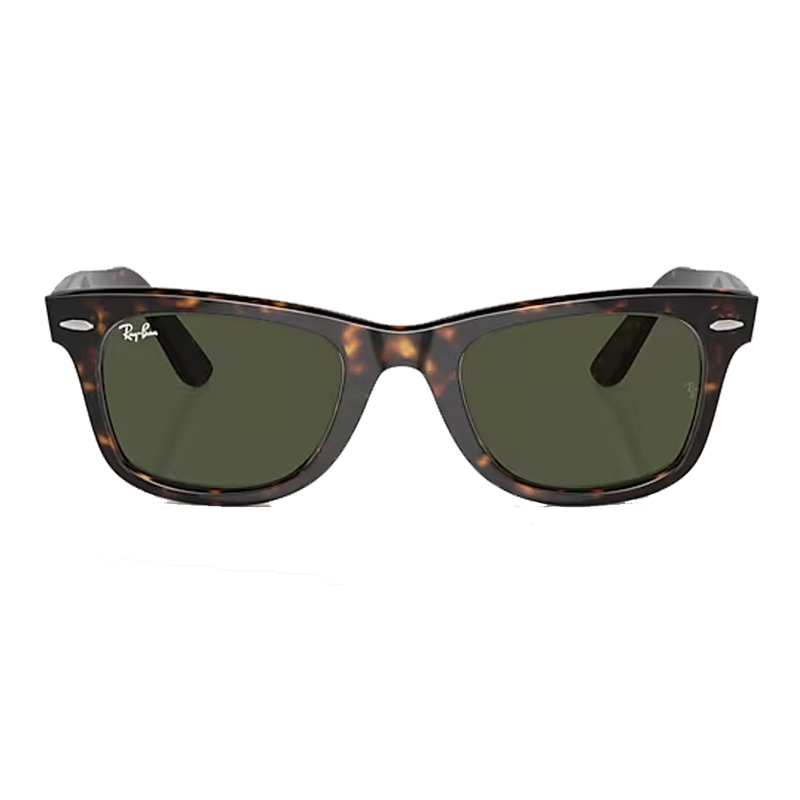 Original Wayfarer Classic Polished Tortoise , G-15 Green Lenses Front