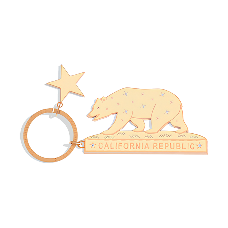 Kitchen Chic Cali Keychain Republic California Cream