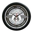 Route 66 Deco 12 in. Round Clock