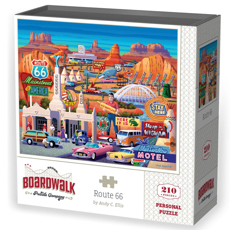 Route 66 by Boardwalk - 210 Piece Personal Puzzle