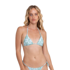 Rusty Piper Triangle Bikini Top Sage Green