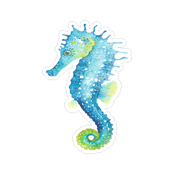 Sticker Cabana Bluegreen Seahorse