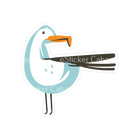 Sticker Cabana Seagull