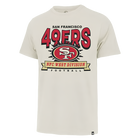 San Francisco 49ers t-shirt with logo and text on a white background