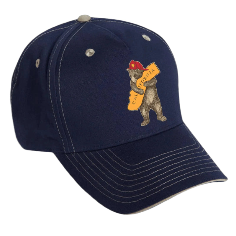 SF Mercantile Firefighter Bear Twill Cap