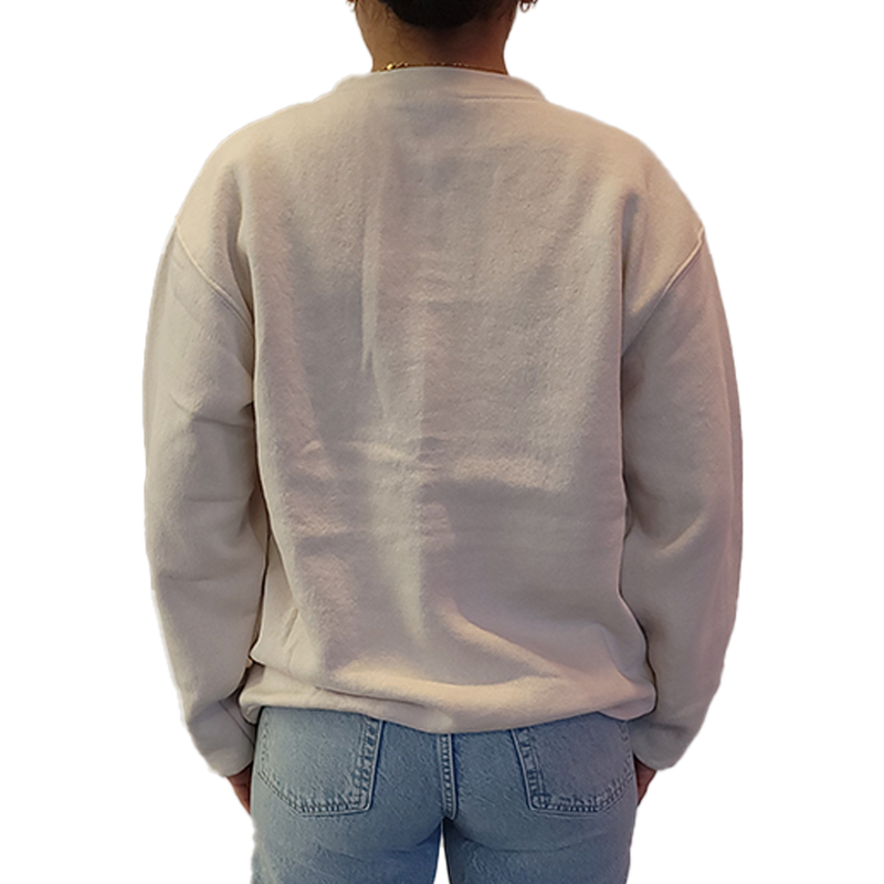 Santa Monica Crew Neck - Beige (Back)