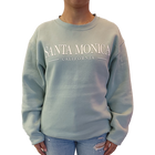 Santa Monica Crew Neck - Sage (Front)