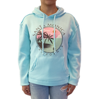 Santa Monica Pastel Beach Scene Pullover Front