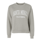 Santa Monica Crewneck - Heather Gray
