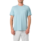 Model wearing O'Neill Triple Stack UPF Tee - Stone Blue