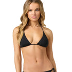 O'Neill Saltwater Solids Venice Triangle Top - Black FR