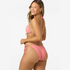 O'Neill Saltwater Solids Venice Triangle Top - Shell Pink (Back)