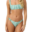 O'Neill Ziggy Geo Turks Cheeky Bottoms - Green FR