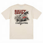 Salty Crew California Truck Bed Short Sleeve Tee - Sand  (Back)