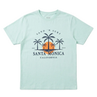 Sand 'n Surf Santa Monica Ellison Palms/Sun/Ocean Tee - Mint