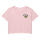 Sand n' Surf Santa Monica Take in the Fun Short Cropped T-Shirt - Blush