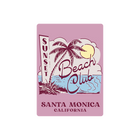 Santa Monica Beach Club Magnet